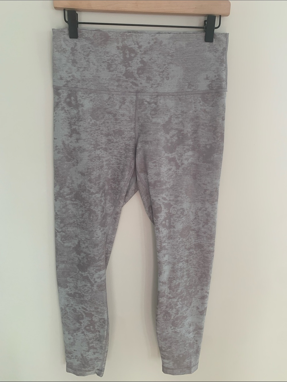 Lululemon Wunder Train High Rise Tight Tactile Jacquard Lunar Rock Size 10
